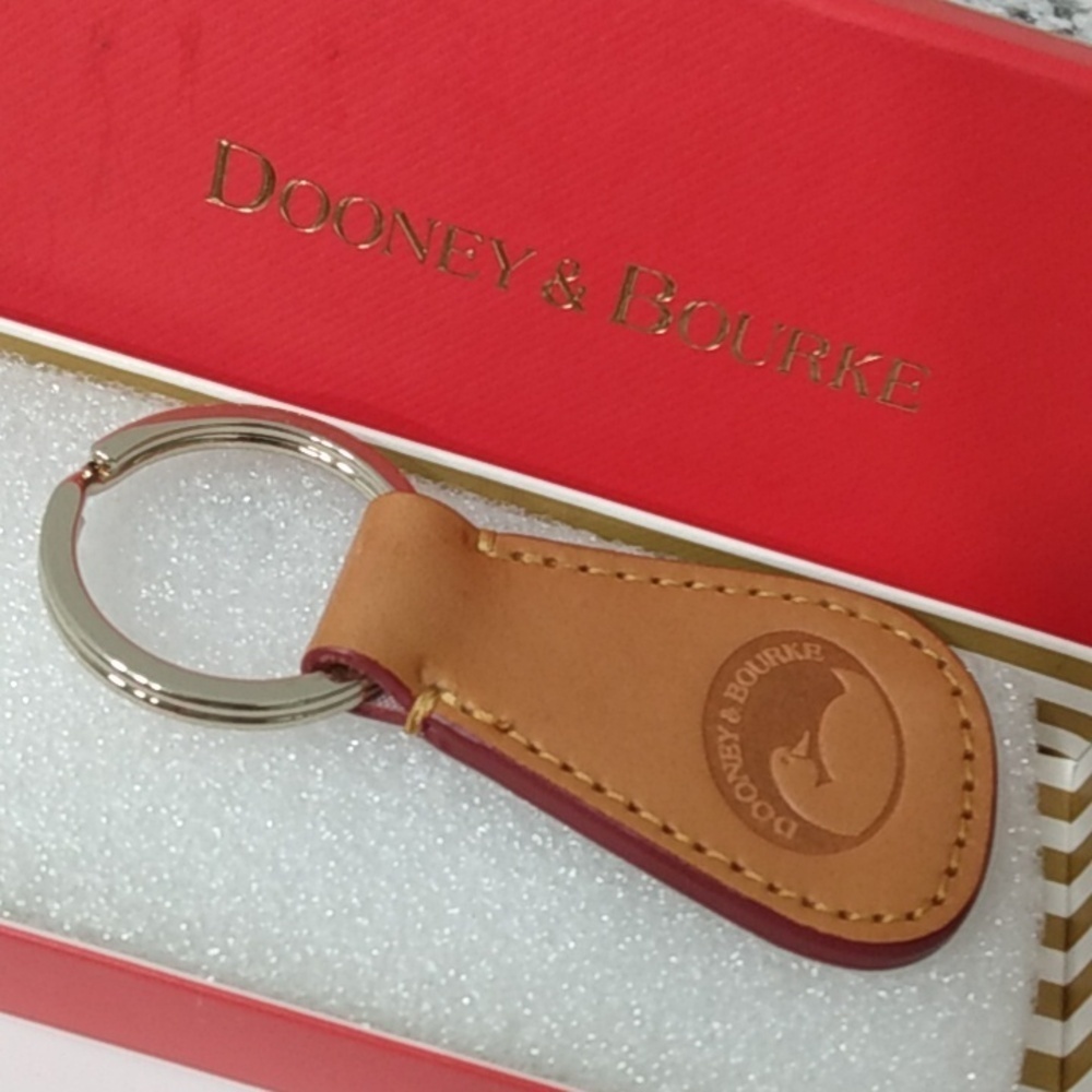 NEW, Vintage D&B Florentine Duck Logo Keychain Fob - Picture 4 of 12